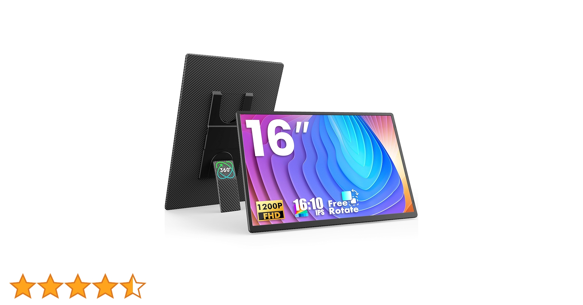 Amazon.co.jp: FLYTOCCA ポータブルモニター 16インチ 1200P FHD